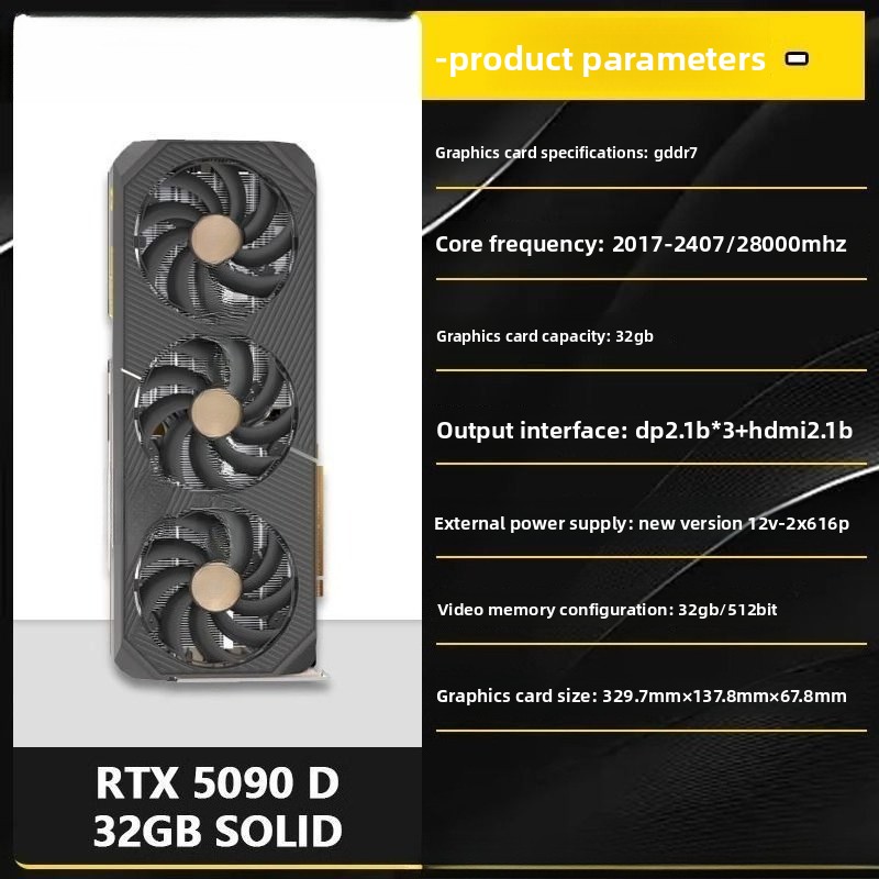 RTX 5090 D 32GB KI-beschleunig – Rtx 5090 32Gb Bewertung und Preis